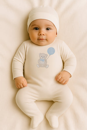 Teddy Printed Footie
