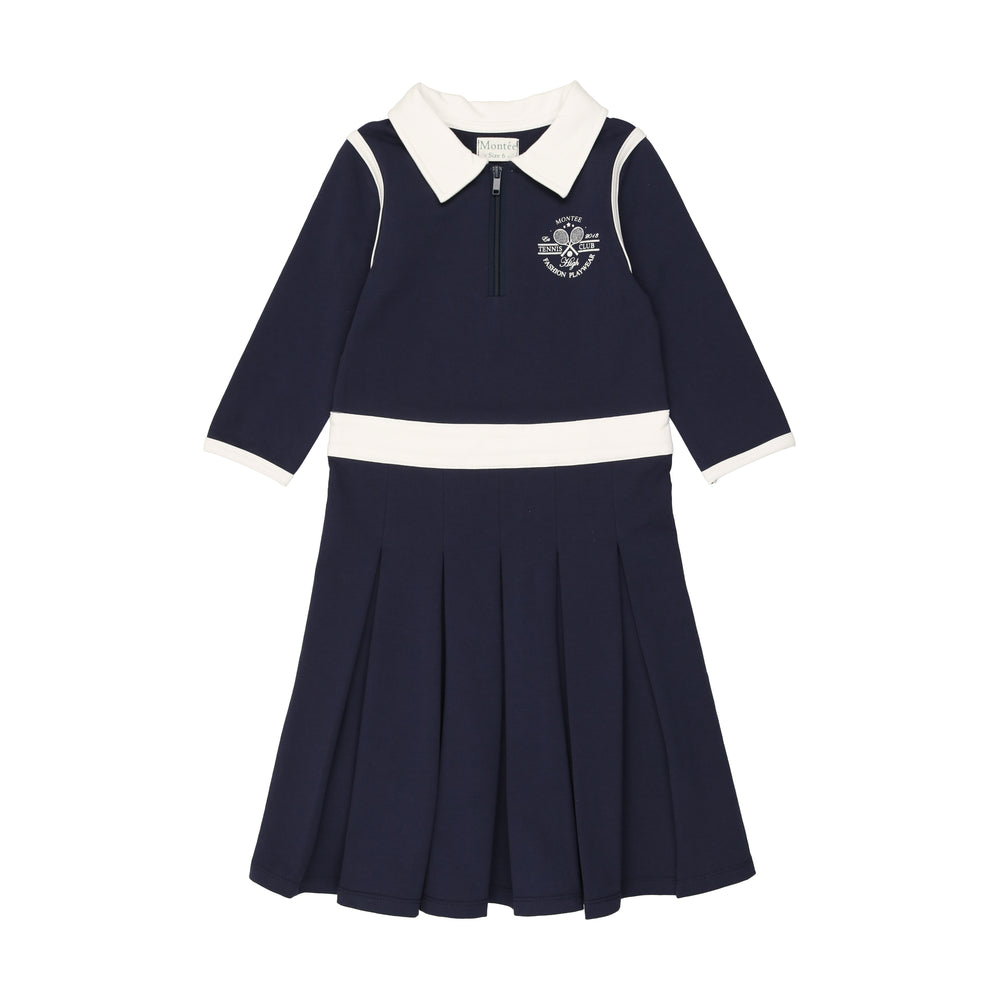 tennis club dress Sport Solids Collared Tennis Dress