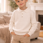 Textured Triangle Sweater
