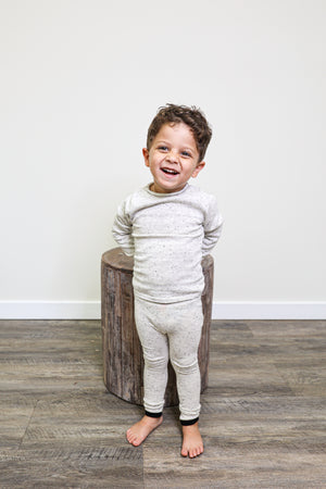 Flecked Turtle Neck 2Pc Set