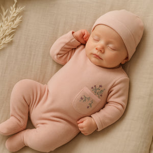 Velour Pocket Footie