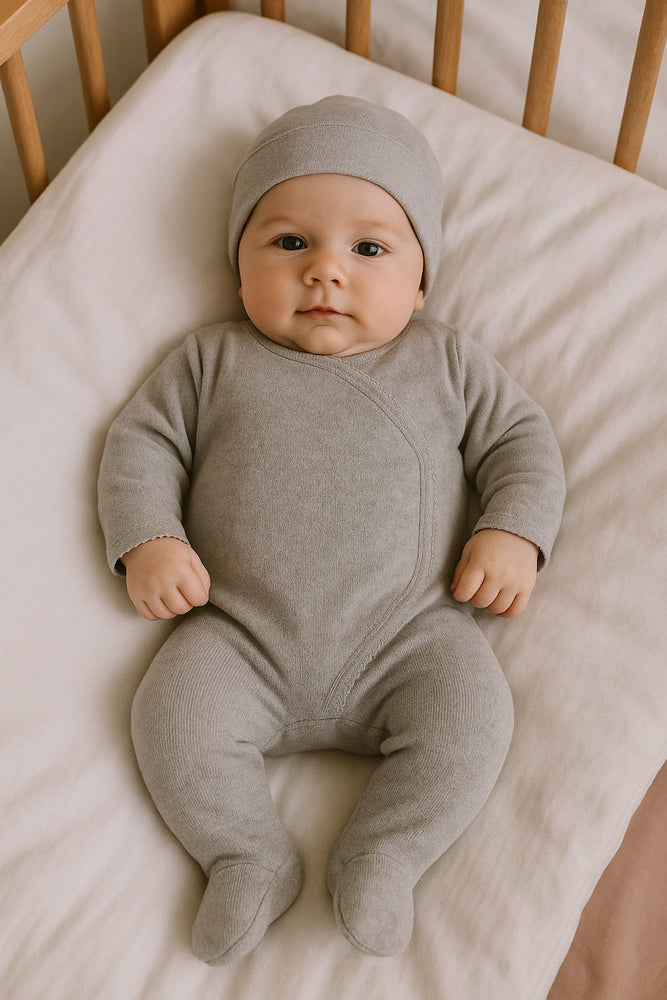 Velour Wrap Footie