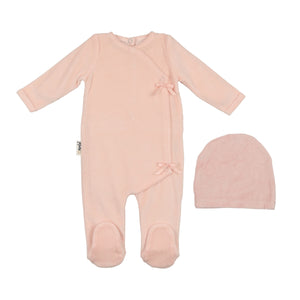 Velour Wrap Footie