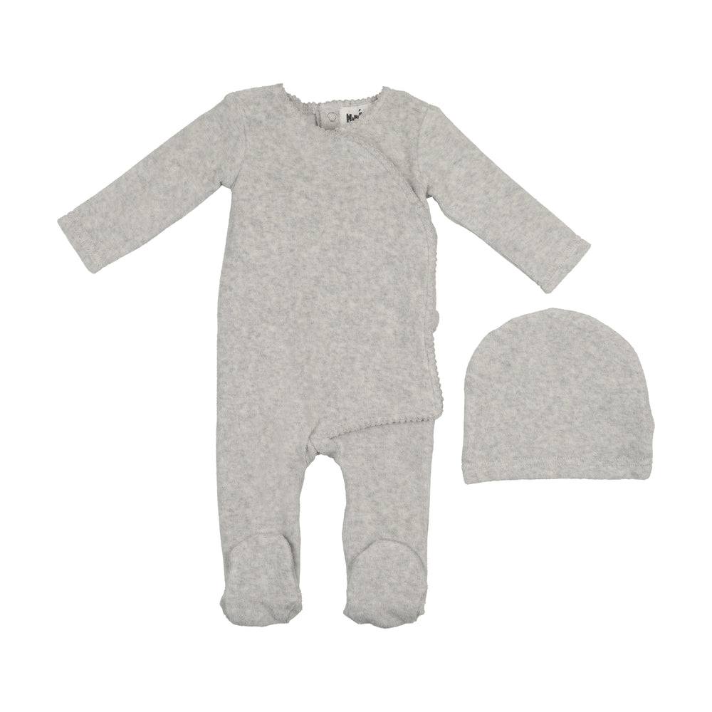 Velour Wrap Footie