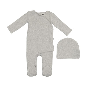 Velour Wrap Footie