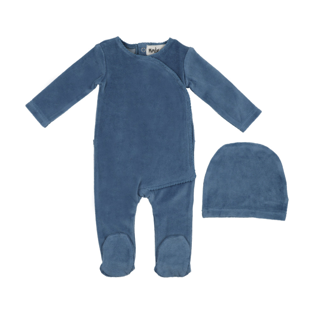 Velour Wrap Footie