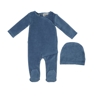 Velour Wrap Footie