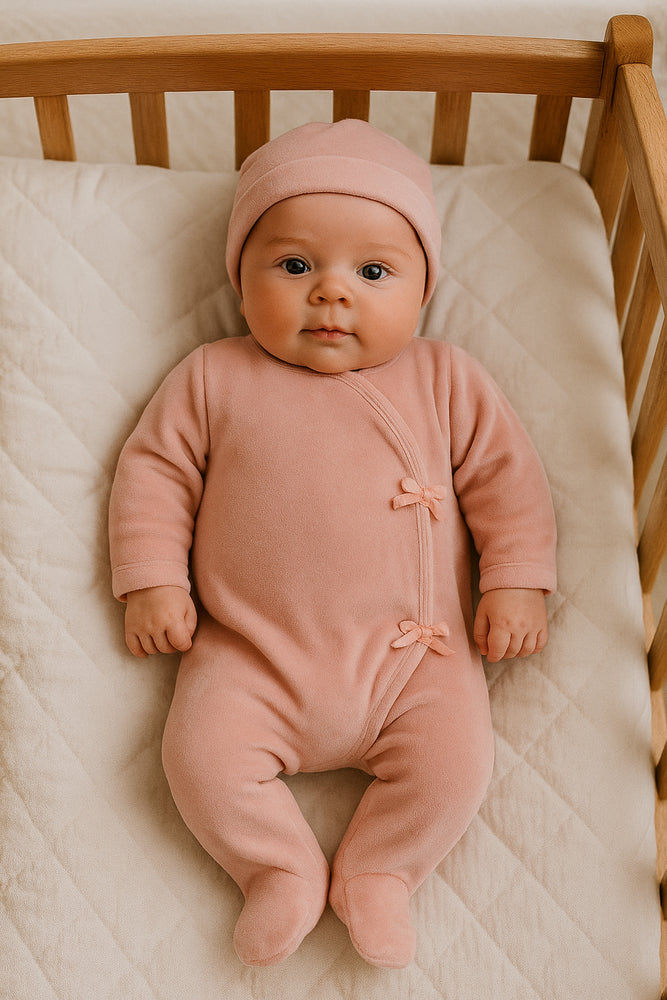 Velour Wrap Footie