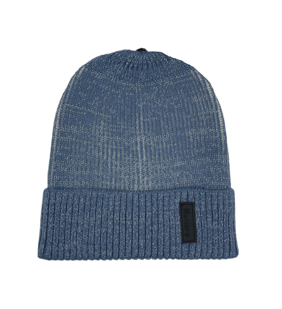Ribbed Lurex Knit Hat (Snap On Pom Sold Separately)