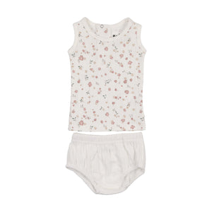 Pointelle Petals Bloomers Set