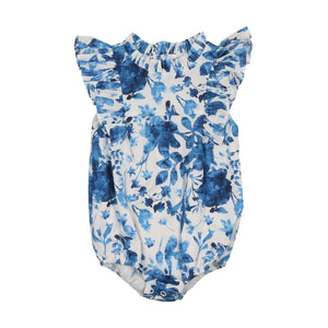 Blue Garden Romper