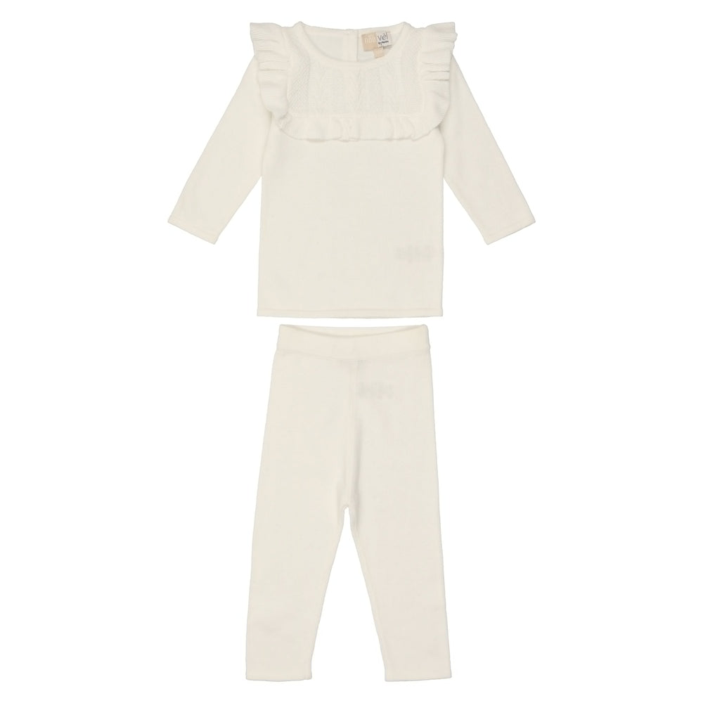 Ruffle Bib 2 Pc Set