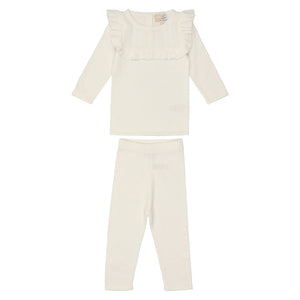 Ruffle Bib 2 Pc Set