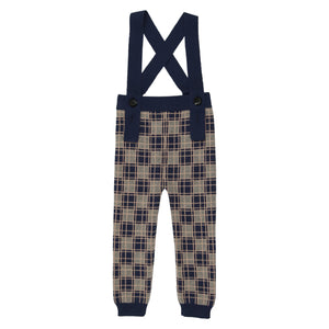 Charming Plaid Overalls