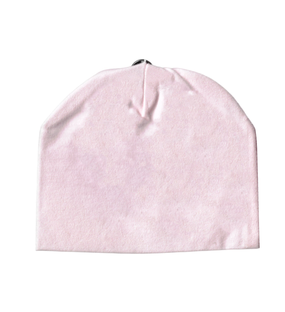 Baby Beanie (Optional Pom Sold Separately), Pale Pink