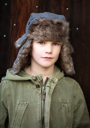 
            
                Load image into Gallery viewer, Faux Fur Trapper Hat Winter Hat Manière 
            
        