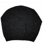 Rhinestone Star Design Hat Winter Hat Manière 
