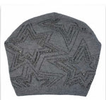 Rhinestone Star Design Hat Winter Hat Manière 