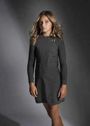 Sparkle French Terry Dress - Maniere