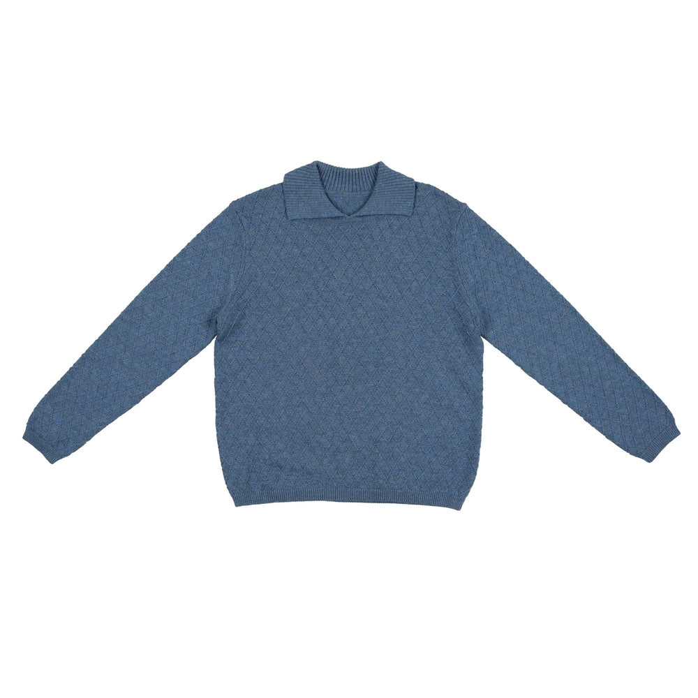 NooVel, Argyle Fine Knit Sweater - Maniere