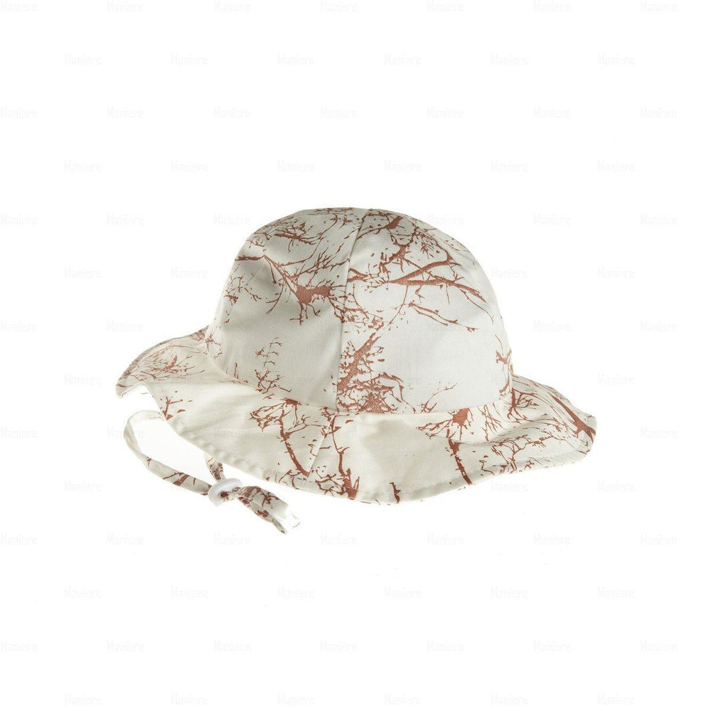 
            
                Load image into Gallery viewer, Beach-Hat-Tree-Print Beach Hat Manière Peach 
            
        