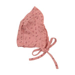 Berry Floral Bonnet