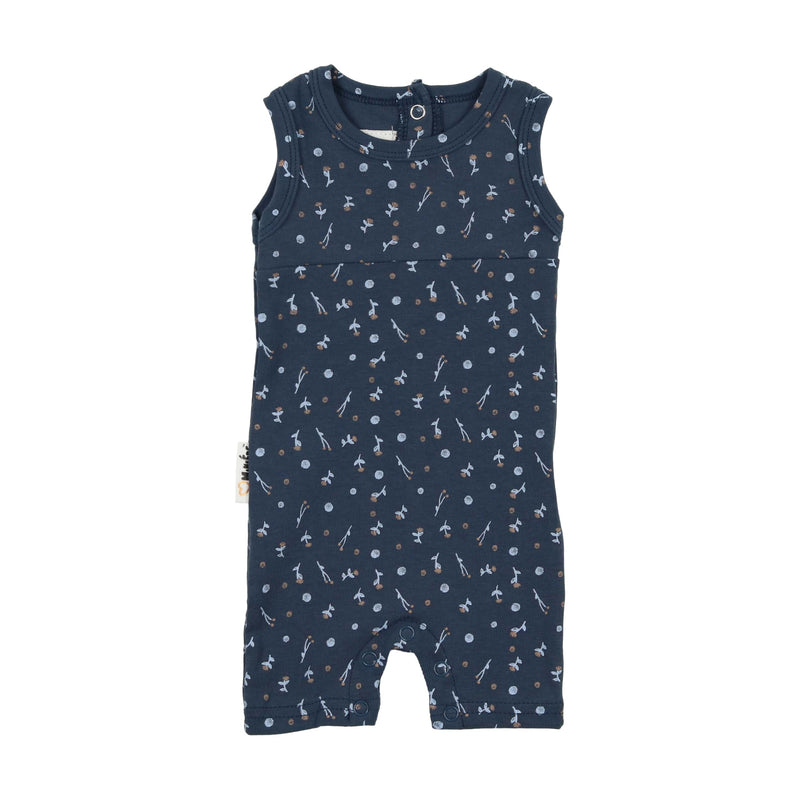 Berry Floral Romper