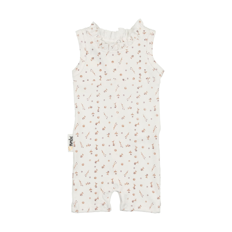 Berry Floral Romper