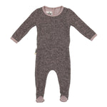 Brushed Sweater Knit Footie - Maniere