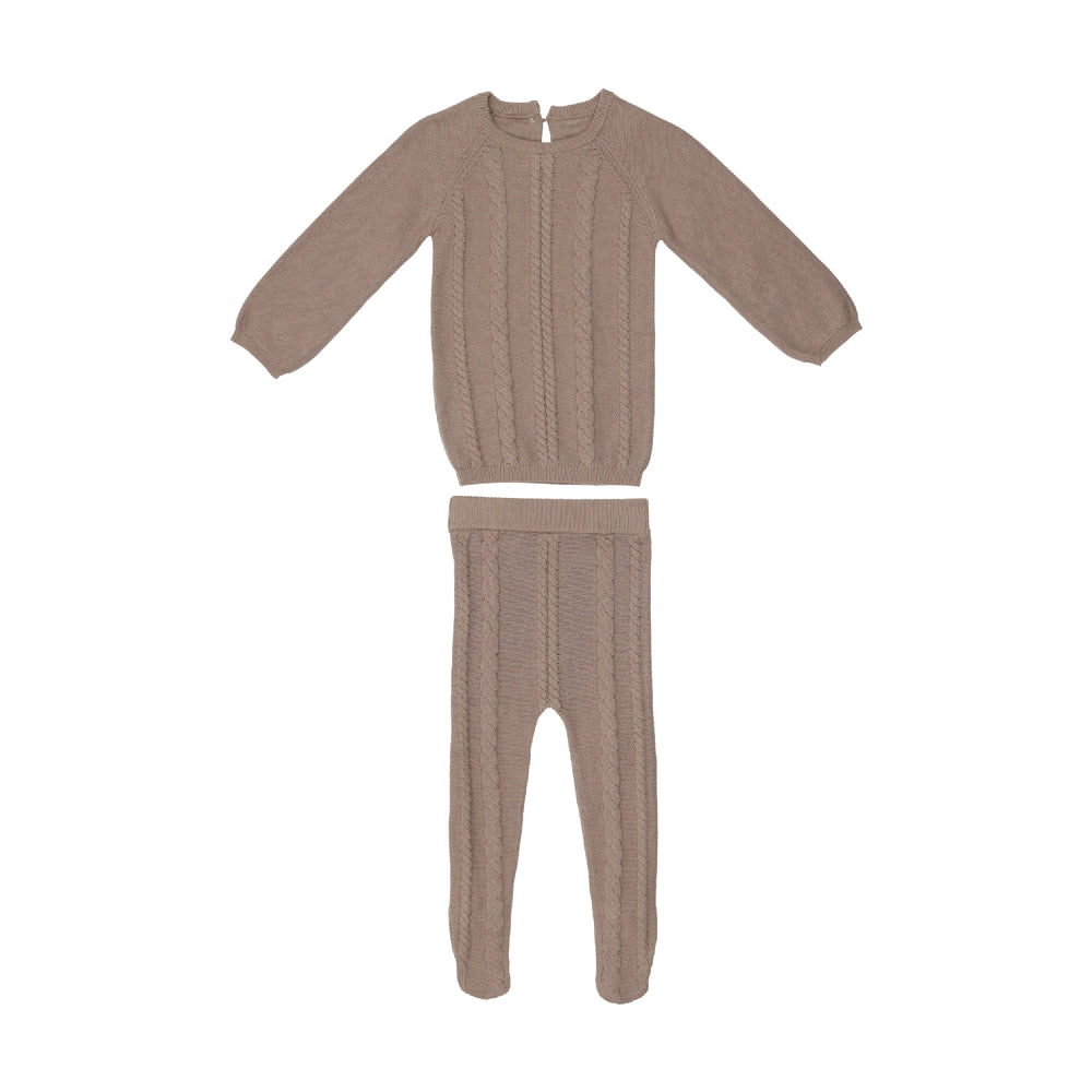 
            
                Load image into Gallery viewer, Cable Knit Two Piece Set
            
        