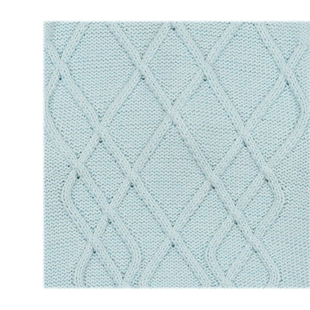 NooVel, Chunky Cable Knit Blanket - Maniere