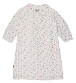 Clip Dot Floral Girls 3/4 Dress - Maniere