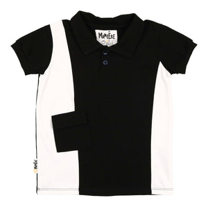 
            
                Load image into Gallery viewer, Colorblock Pocket Polo Shirt - Maniere
            
        