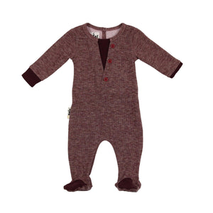Cozy Henley Footie - Maniere