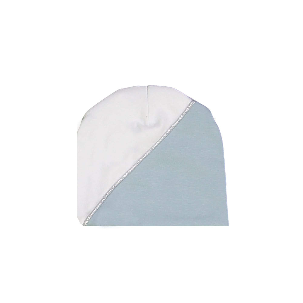 
            
                Load image into Gallery viewer, Diagonal Cording Beanie (no pom) Maniere Accessories Blue XS 
            
        