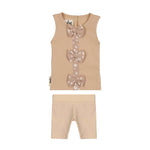 Floral Bow Two Piece Set - maniere