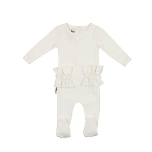Frilled Waist Footie - Maniere