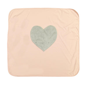 Fur Patch Blanket Maniere Accessories Soft Pink 