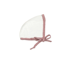 
            
                Load image into Gallery viewer, Gingham Wrap Bonnet - Maniere
            
        