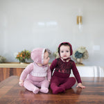 Sparkle Smocked Footie - maniere