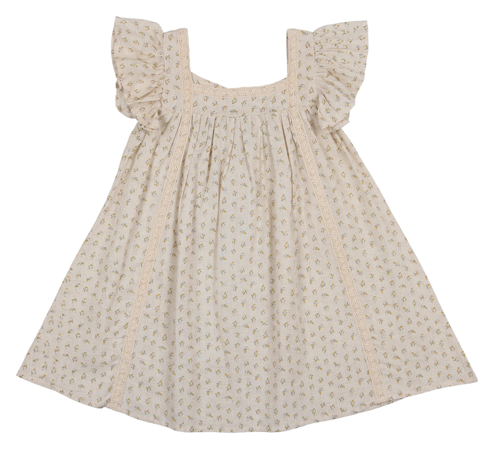 Lemon Blossom Toddler Dress - Maniere