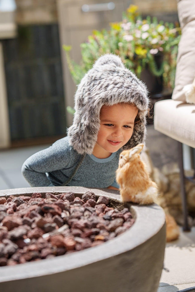 Children's Rabbit Fur Hat - Maniere