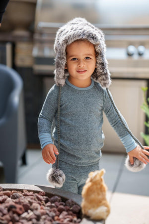 Children's Rabbit Fur Hat - Maniere