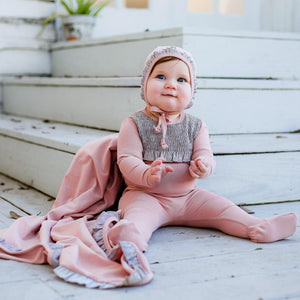 S21 Sparkle Smocked Blanket - Maniere