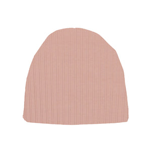 Fine Cotton Ribbed Beanie