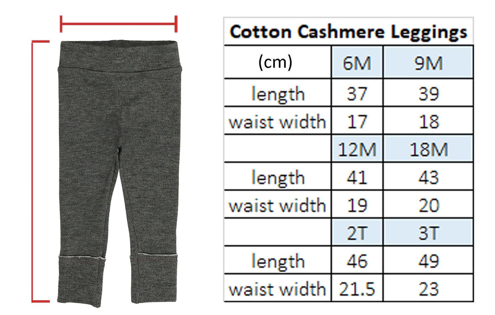 
            
                Load image into Gallery viewer, Cotton Cashmere Leggings Unisex - Maniere
            
        