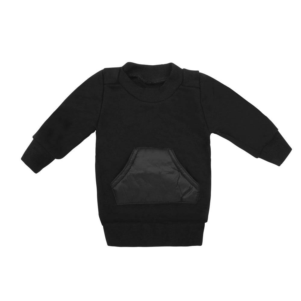 Puffed Pocket Baby Sweater Unisex - Maniere