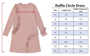 Ruffle Circle Dress - Maniere