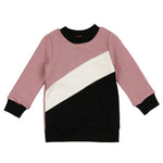 Tricolor French Terry Sweater - Maniere