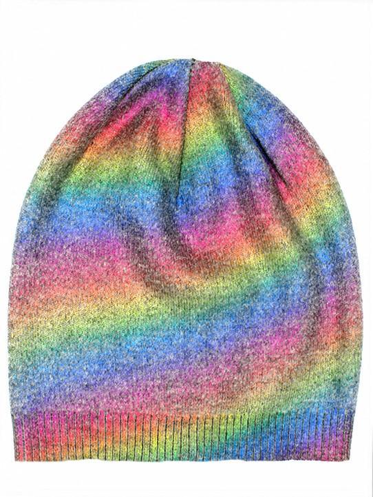 Rainbow Foil Hats Winter Hat Manière 